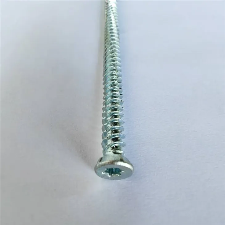 Flat Head Concrete Screw With T30 Drive Cement Screws