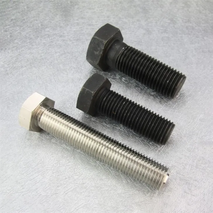 Grade 4.8 Carbon Steel DIN933 Full Thread Big Size Hexagonal Bolt