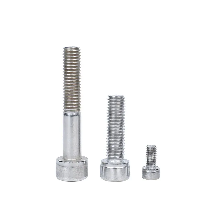 Stainless Steel Round Head With Knurl Socket Cap Screw